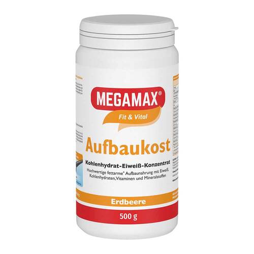 Megamax Aufbaukost Erdbeere Pulver - 1