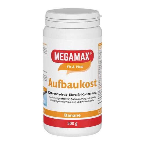 Megamax Aufbaukost Banane Pulver - 1
