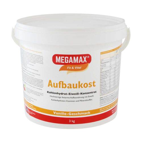 Megamax Aufbaukost Vanille Pulver - 1