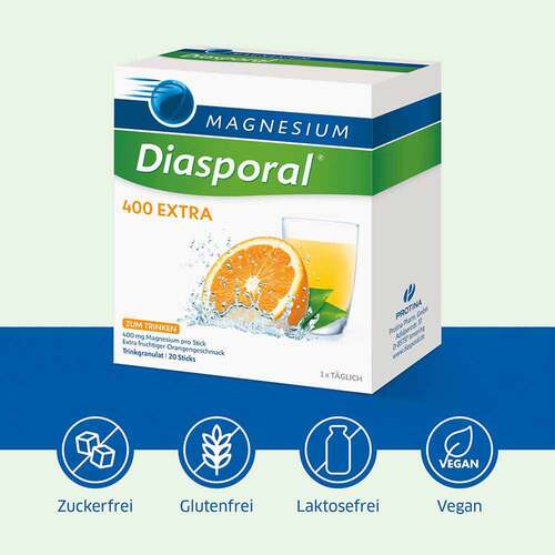 Magnesium Diasporal 400 Extra Trinkgranulat - 3