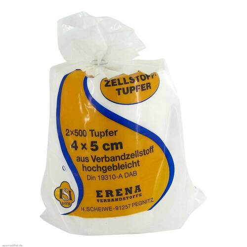 Erena Zellstofftupfer 4x5 - 1