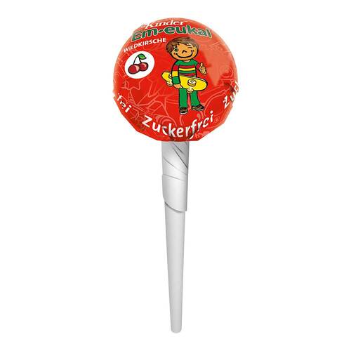 Kinder Em-Eukal Lolly Wildkirsche zuckerfrei - 1