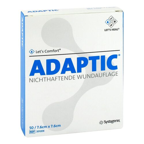 Adaptic 7,6x7,6cm feuchte Wundauflage - 1