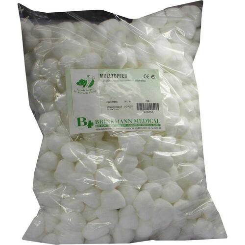 Mulltupfer pflaumengro&szlig; ohne R&ouml;nt.Kontraststr. - 1