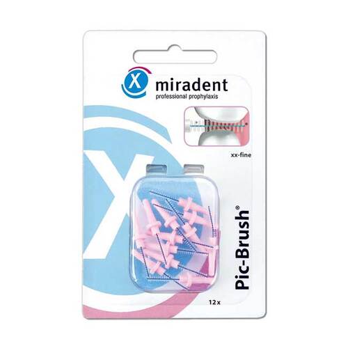 Miradent Interdentalb&uuml;rste Pic-Brush xx-fein pink - 1