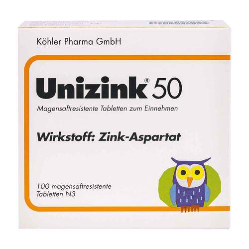 Unizink 50 Tabletten - 1