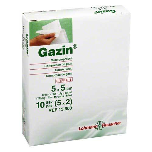 Gazin Kompressen 5x5cm 8fach - 1