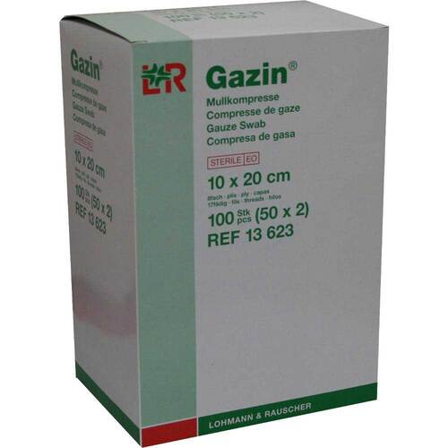 Gazin Kompressen 10x20cm 8fa - 1