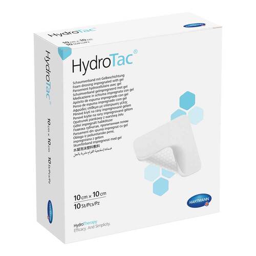 Hydrotac Schaumverband 10x10 cm steril - 1