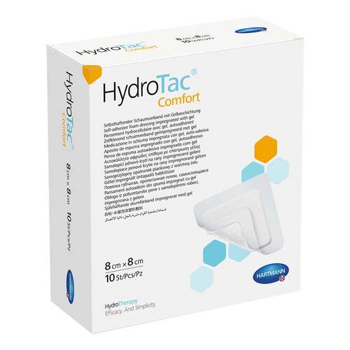 Hydrotac comfort Schaumverband 8x8 cm steril - 1
