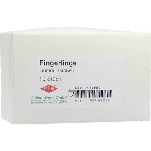 Fingerling Gummi Gr&ouml;&szlig;e 3 trans - 1