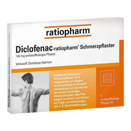 Diclofenac ratiopharm Schmerzpflaster - 1