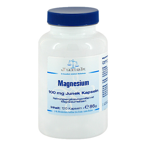 Magnesium 100 mg Junek Kapseln - 1