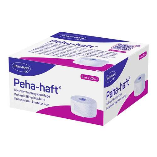 Peha Haft Fixierbinde latexfrei 4 cm x 20 m - 1