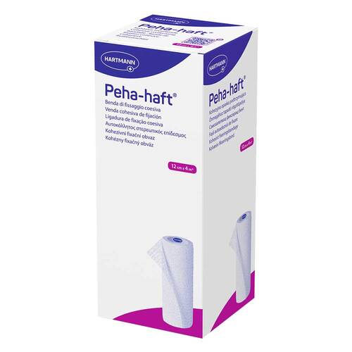 Peha Haft Fixierbinde latexfrei 12 cm x 4 m - 1