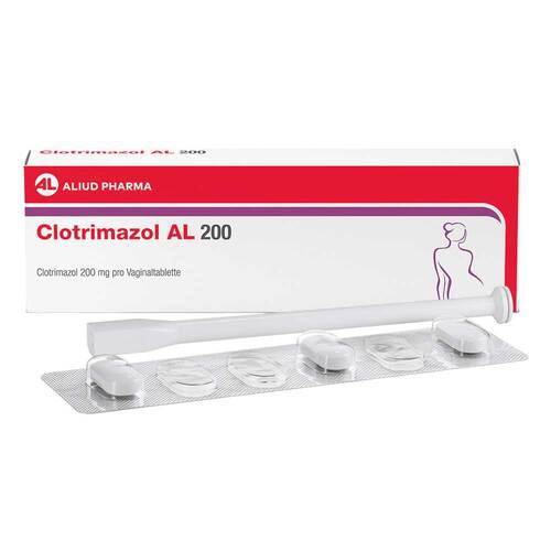 CLOTRIMAZOL AL 200 Vaginaltabletten - 1