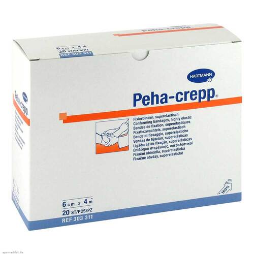 Peha Crepp Fixierbinde 6 cm x 4 m - 1