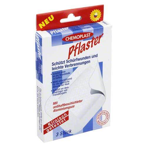 Pflaster mit Aluminiumgaze Sch&uuml;rfwunden - 1