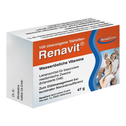 Renavit &uuml;berzogene Tabletten - 1