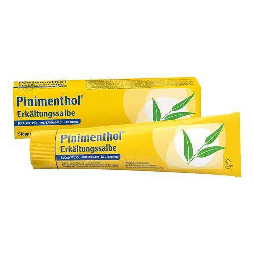 Pinimenthol® Erk&auml;ltungssalbe Eucalyptus&ouml;l Kiefernnadel&ouml;l Menthol - 1