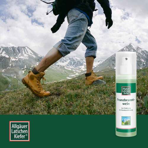 Allg&auml;uer Latschenkiefer Franzbranntwein Pumpzerst&auml;uber - 2