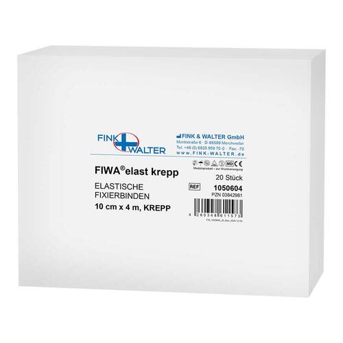 Fixierbinde elastisch weitmaschig 10 cm x 4 m - 1