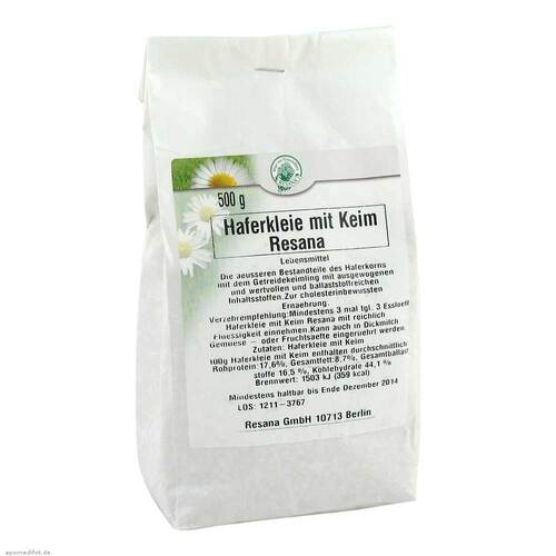 Haferkleie mit Keim Resana - 1