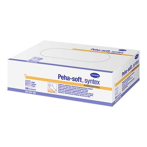Peha Soft Syntex Untersuchungshandschuhe unsteril puderfrei XL - 1