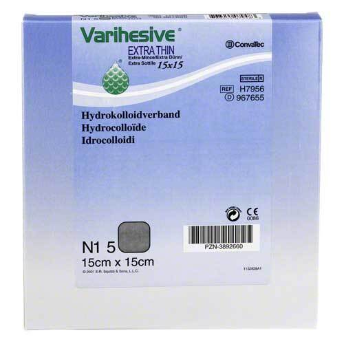Varihesive extra d&uuml;nn 15x15 cm Hkv hydroaktiv - 1