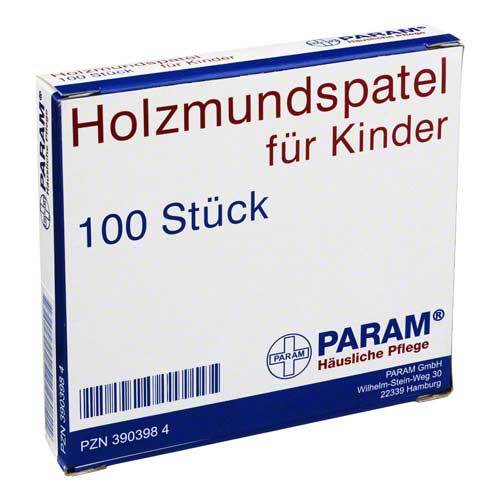 Mundspatel Holz f&uuml;r Kinder - 1