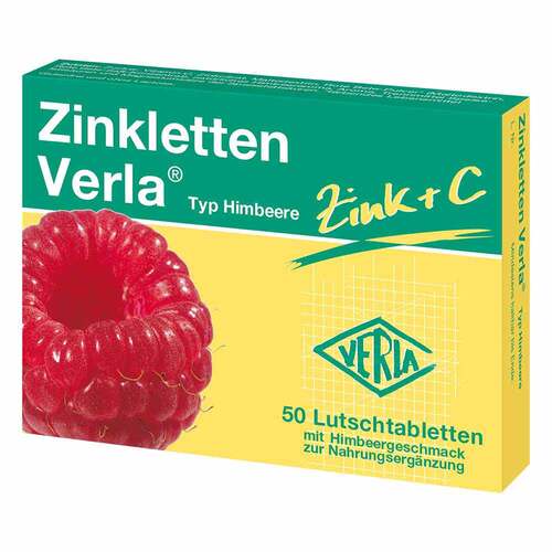 Zinkletten Verla Himbeere Lutschtabletten - 1