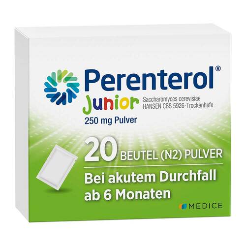 Perenterol® Junior 250 mg bei akutem Durchfall &amp; zur Vorbeugung - 1