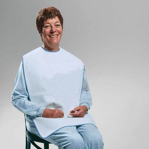 Suprima Ess Sch&uuml;rze Frottee 5004 hellblau - 2