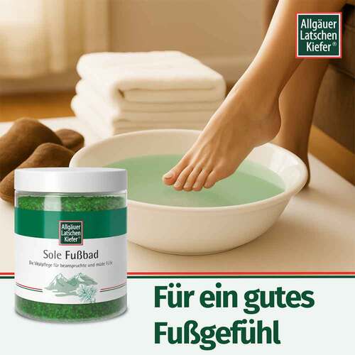Allg&auml;uer Latschenkiefer Sole Fu&szlig;bad - 2