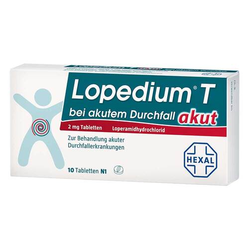 Lopedium T akut bei akutem Durchfall Tabletten - 1