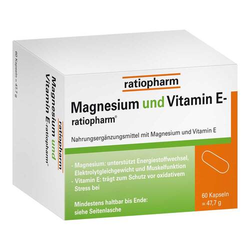 Magnesium und Vitamin E ratiopharm - 1