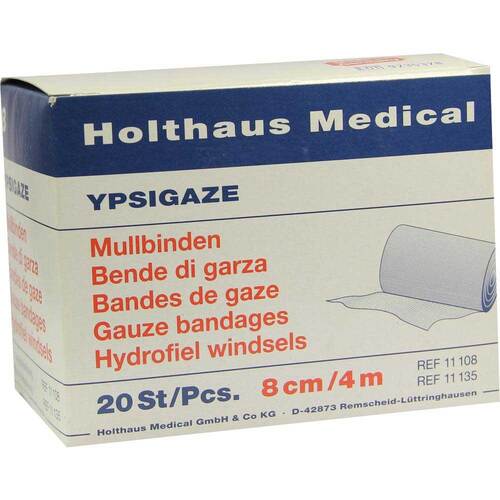 Ypsigaze Mullbinde 8cmx4m - 1