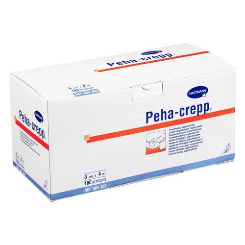 Peha Crepp Fixierbinde 8 cm x 4 m comp.verpackt - 1