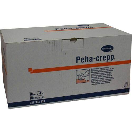 Peha Crepp Fixierbinde 10 cm x 4 m comp.verpackt - 1