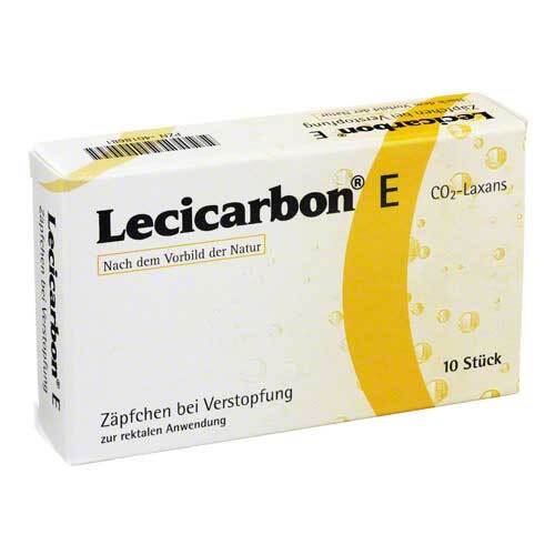 Lecicarbon® E CO2-Laxans Erwachsenensuppositorien - 1