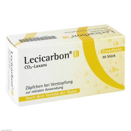 Lecicarbon® E CO2-Laxans Erwachsenensuppositorien - 1