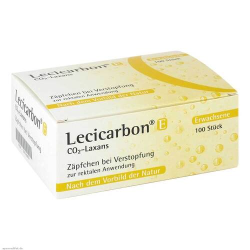 Lecicarbon® E CO2-Laxans Erwachsenensuppositorien - 1