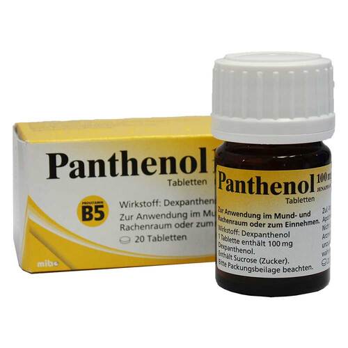 Panthenol 100 mg Jenapharm Tabletten - 1