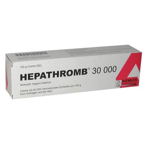 Hepathromb Creme 30.000 I.E. - 1