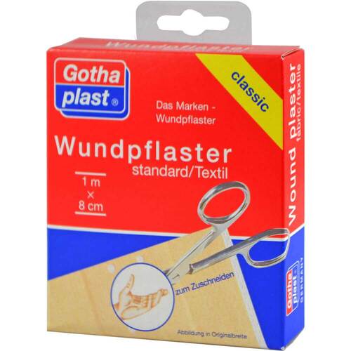 Gothaplast Wundpflaster standard 1mx8cm Euroaufh&auml;nger - 1