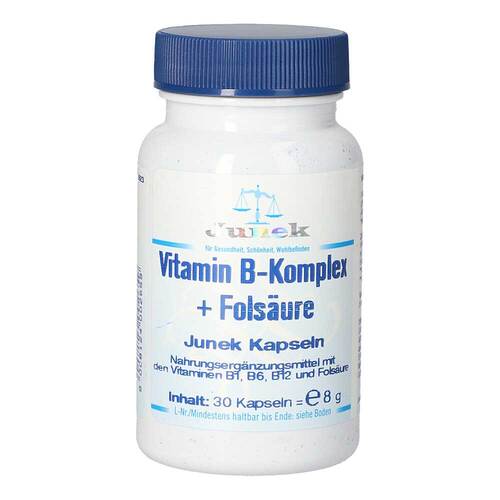 Vitamin B Komplex + Fols&auml;ure Junek Kapseln - 1