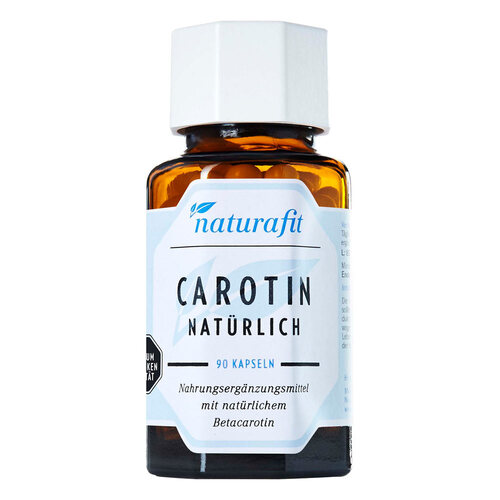 Naturafit Carotin nat&uuml;rlich Kapseln - 1