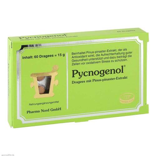 Pycnogenol Kiefernrindenextrakt Dragees - 1