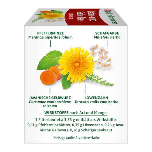 Bad Heilbrunner Tee Leber und Galle Filterbeutel - 4