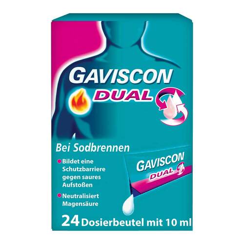 GAVISCON® Dual Suspension mit Zweifachwirkung gegen Sodbrennen - 1